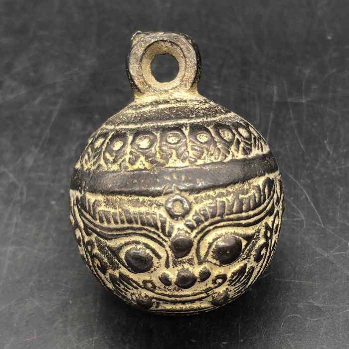 Vintage Collectible Bells - Антикварный колокольчик с головой тигра, коллекционный