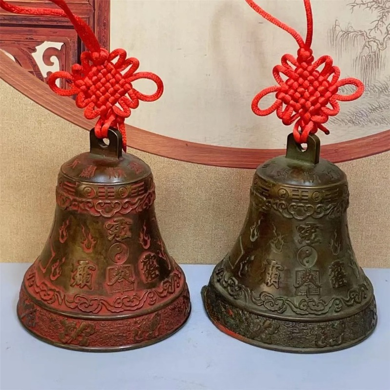 Vintage Collectible Bells - Винтажные даосские предметы: колокольчики Багуа для