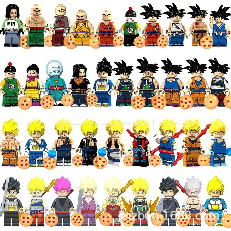 Vintage Collectible Figurines - Набор мини-фигурок Dragon Ball Super из