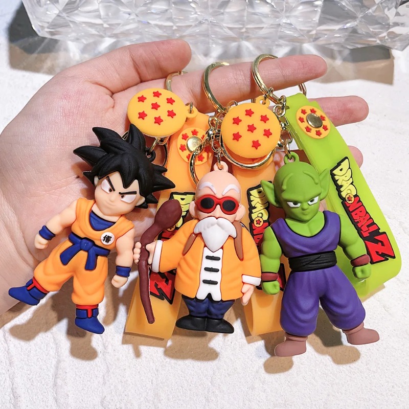 Vintage Collectible Figurines - Брелок для ключей в стиле аниме