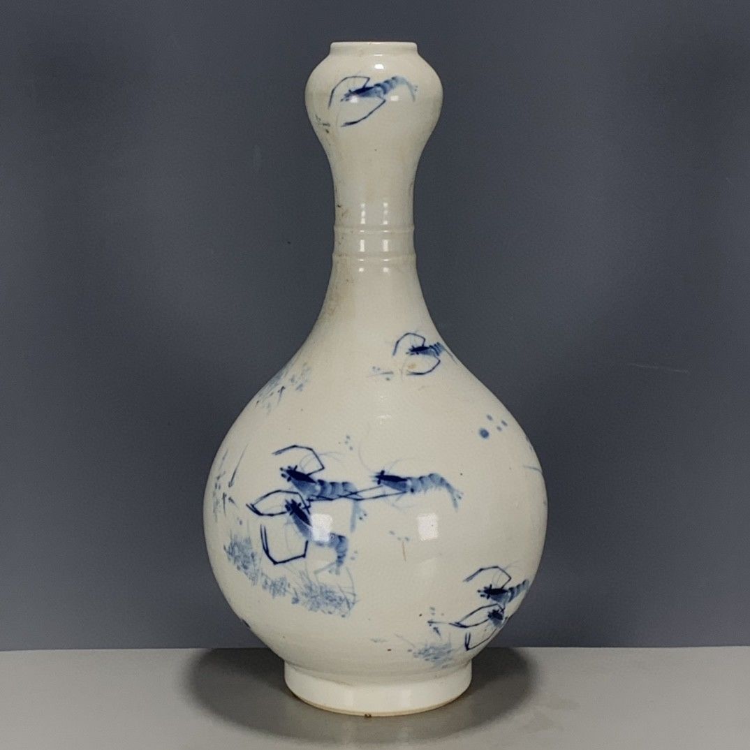 Vintage Collectible Pottery - Ваза Hongxian в стиле династии Чжэнчжоу,