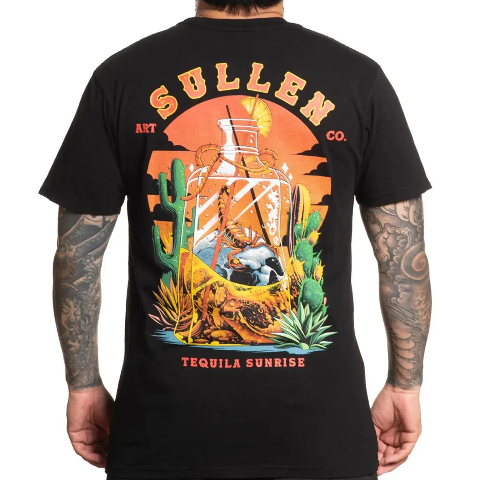 Vintage Collectible Clothing - Футболка Sullen Clothing Tequila Sunrise Art