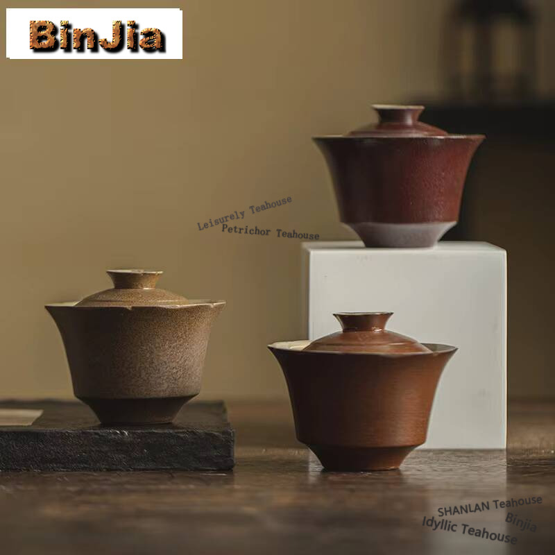 Vintage Collectible Pottery - Чаша ручной работы из грубой керамики,