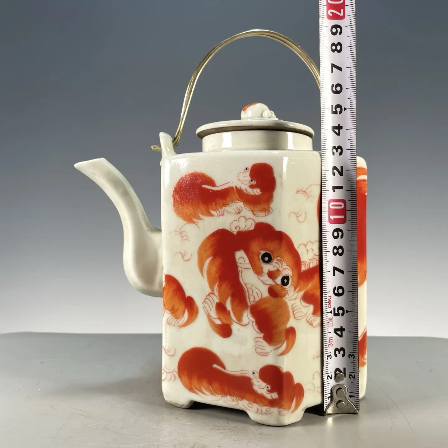 Винтажный шестигранный чайник  – обзор и цена Vintage Collectible Pottery