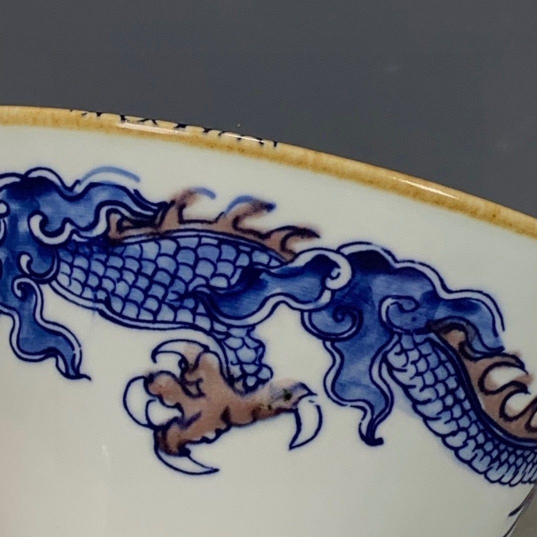 Фарфоровая чаша в стиле Цин-Ка – обзор и цена Vintage Collectible Pottery