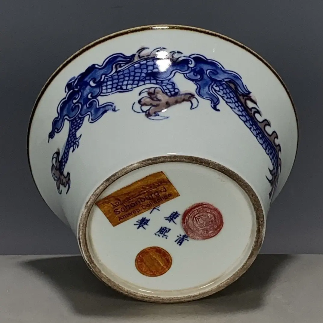 Фарфоровая чаша в стиле Цин-Ка – обзор и цена Vintage Collectible Pottery