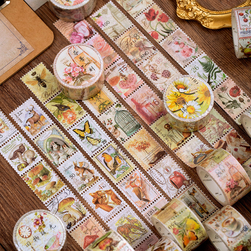 1 шт./партия, декоративные кле – обзор и цена Vintage Collectible Stamps