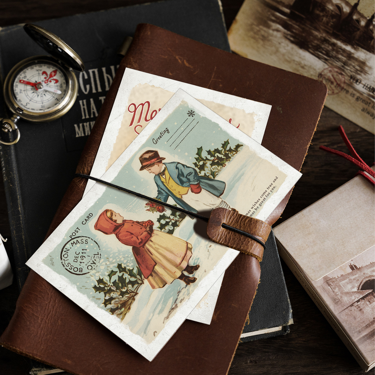 12 шт., винтажная рождественск – обзор и цена Vintage Collectible Stamps