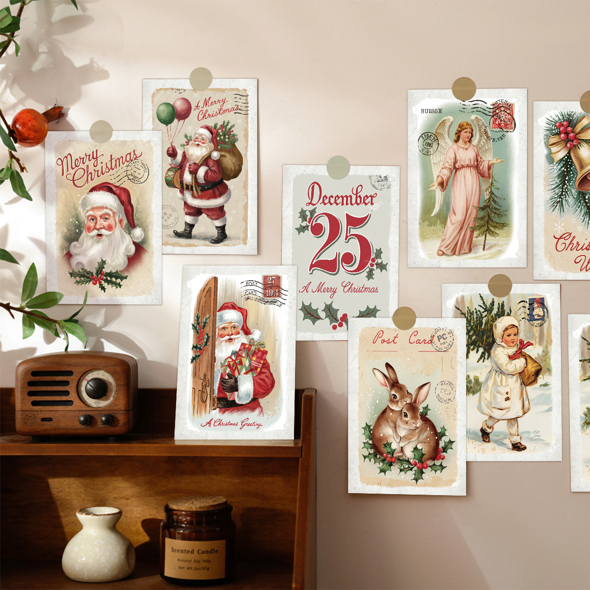 12 шт., винтажная рождественск – обзор и цена Vintage Collectible Stamps